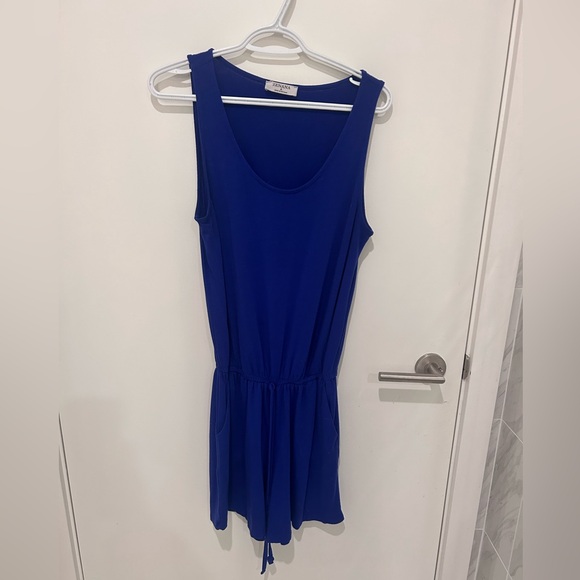 Zenana Outfitters Pants - Zenana Royal Blue Sleeveless Romper – Size Small